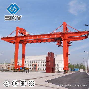 90t +60/20t Ship building gantry crane with double parallel trolley